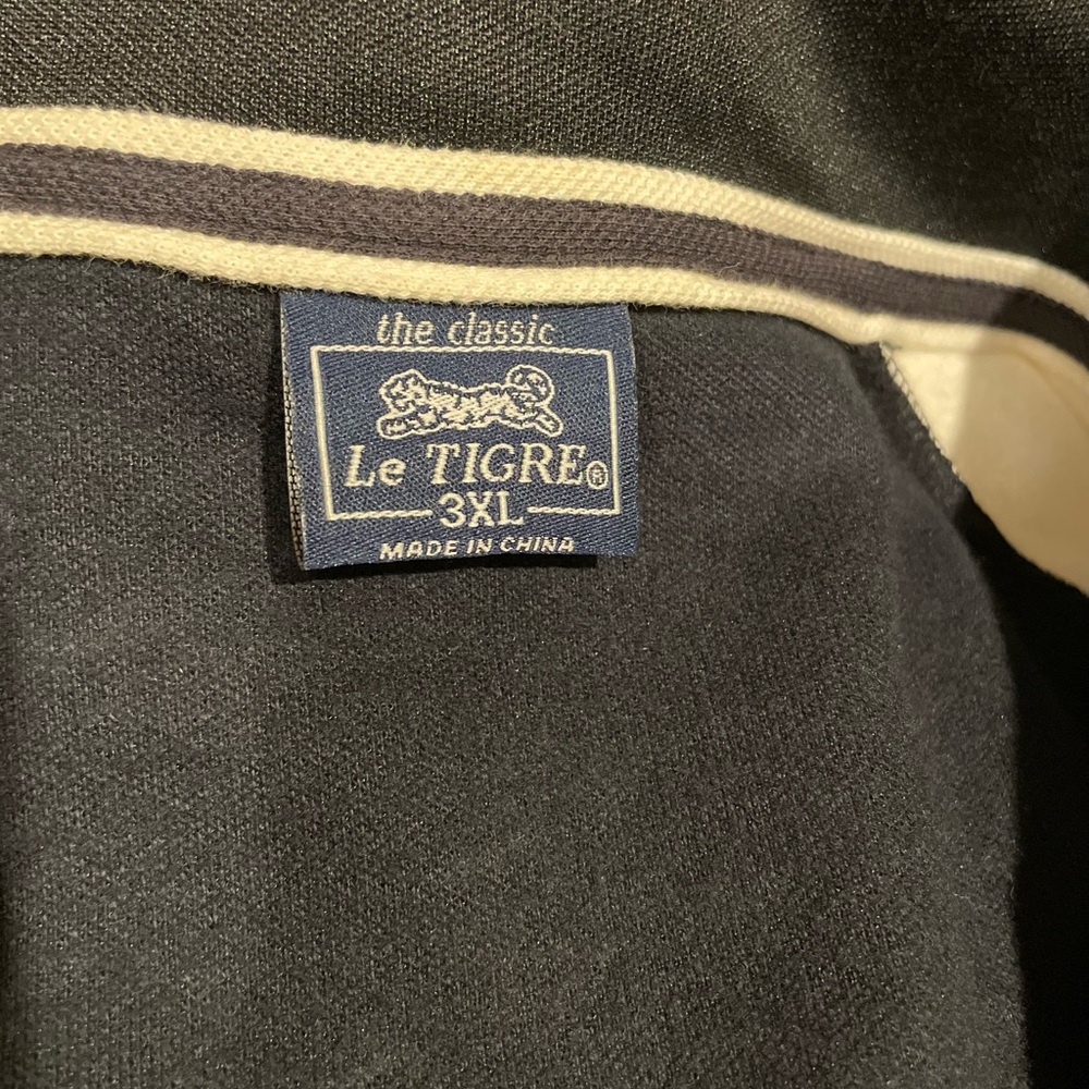 Le Tigre Black and Cream Track Jacket - Picture 4 of 5
